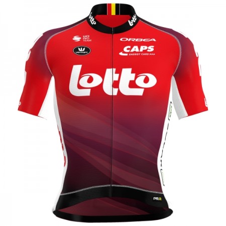 Maglia 2025 Lotto Manica Corta Rosso Maglia 2025 Lotto Manica Corta Rosso