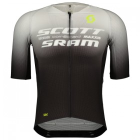 Maglia 2025 Scott Sram Manica Corta Nero