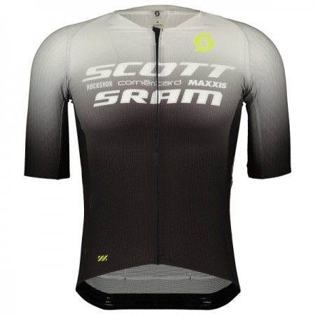 Maglia 2025 Scott Sram Manica Corta Nero Maglia 2025 Scott Sram Manica Corta Nero