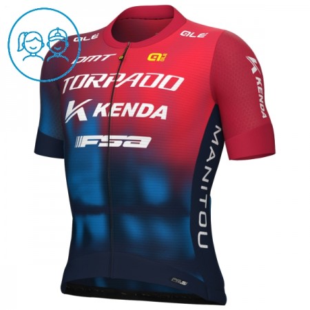 Maglia 2025 Torpado Kenda Factory Manica Corta Rosso Bambini Maglia 2025 Torpado Kenda Factory Manica Corta Rosso Bambini