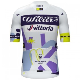 Maglia 2025 Wilier Vittoria MTB Factory Team Manica Corta Bianco