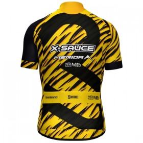 Maglia 2025 X-Sauce Factory Team Manica Corta Nero