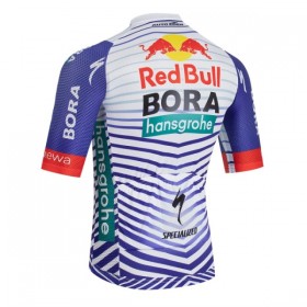 Maglia 2026 BORA-Hansgrohe Bull Manica Corta Rosso Bianco