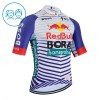 Maglia 2026 BORA-Hansgrohe Bull Manica Corta Rosso Bianco Bambini Maglia 2026 BORA-Hansgrohe Bull Manica Corta Rosso Bianco Bambini