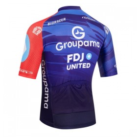 Maglia 2026 Groupama FDJ Manica Corta Blu