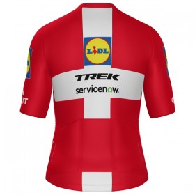 Maglia 2026 Lidl-Trek Danish Champion Manica Corta Rosso