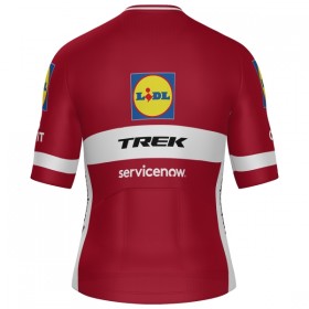 Maglia 2026 Lidl-Trek Latvian Champion Manica Corta Rosso