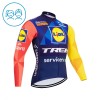 Maglia 2026 Lidl-Trek Manica Lunga Blu Bambini Maglia 2026 Lidl-Trek Manica Lunga Blu Bambini