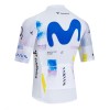 Maglia 2026 Movistar Team Manica Corta Bianco