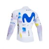 Maglia 2026 Movistar Team Manica Lunga Bianco