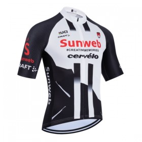 Maglia 2026 Sunweb Manica Corta Bianco