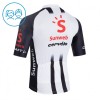 Maglia 2026 Sunweb Manica Corta Bianco Bambini