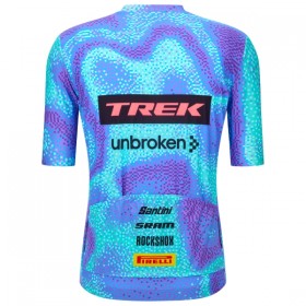 Maglia 2026 Trek Factory Racing Manica Corta Blu