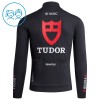 Maglia 2026 Tudor Pro Cycling Team Manica Lunga Nero Bambini