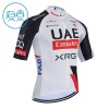Maglia 2026 UAE TEAM EMIRATES XRG Manica Corta Bianco Bambini