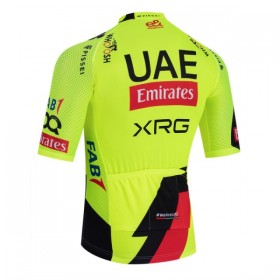 Maglia 2026 UAE TEAM EMIRATES XRG Manica Corta Giallo
