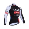 Maglia 2026 UAE TEAM EMIRATES XRG Manica Lunga Nero Maglia 2026 UAE TEAM EMIRATES XRG Manica Lunga Nero