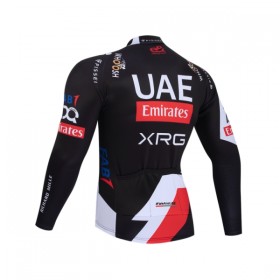 Maglia 2026 UAE TEAM EMIRATES XRG Manica Lunga Nero