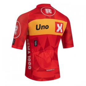 Maglia 2026 Uno-X Mobility Manica Corta Rosso