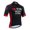 Maglia 2026 Visma Lease A Bike Manica Corta Nero Maglia 2026 Visma Lease A Bike Manica Corta Nero