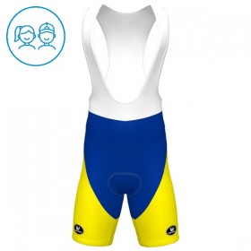 Pantaloncino con bretelle 2025 Flanders Baloise Blu Bambini