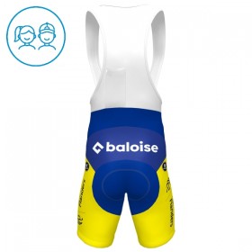 Pantaloncino con bretelle 2025 Flanders Baloise Blu Bambini