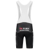 Pantaloncino con bretelle 2025 Visma Lease A Bike Nero
