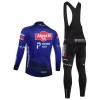 Completo Maglia ML + Pantaloncino con bretelle ML 2026 Alpecin Premier Tech Blu