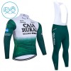 Completo Maglia ML + Pantaloncino con bretelle ML 2026 Caja Rural Seguros RGA Verde Bambini Completo Maglia ML + Pantaloncino con bretelle ML 2026 Caja Rural Seguros RGA Verde Bambini