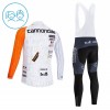 Completo Maglia ML + Pantaloncino con bretelle ML 2026 Cannondale Bianco Bambini