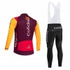 Completo Maglia ML + Pantaloncino con bretelle ML 2026 Cofidis Rosso