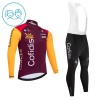 Completo Maglia ML + Pantaloncino con bretelle ML 2026 Cofidis Rosso Bambini Completo Maglia ML + Pantaloncino con bretelle ML 2026 Cofidis Rosso Bambini