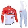 Completo Maglia ML + Pantaloncino con bretelle ML 2026 INEOS Grenadiers Rosso