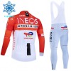 Completo Maglia ML + Pantaloncino con bretelle ML 2026 INEOS Grenadiers Winter Invernale Rosso