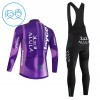Completo Maglia ML + Pantaloncino con bretelle ML 2026 Jayco Alula Purple Bambini