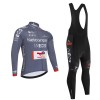 Completo Maglia ML + Pantaloncino con bretelle ML 2026 Netcompany Ineos Gray 