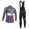 Completo Maglia ML + Pantaloncino con bretelle ML 2026 Netcompany Ineos Gray 