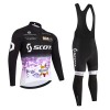 Completo Maglia ML + Pantaloncino con bretelle ML 2026 Scott Nero