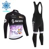 Completo Maglia ML + Pantaloncino con bretelle ML 2026 Scott Winter Invernale Nero