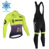 Completo Maglia ML + Pantaloncino con bretelle ML 2026 Scott Winter Invernale Verde Completo Maglia ML + Pantaloncino con bretelle ML 2026 Scott Winter Invernale Verde