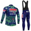 Completo Maglia ML + Pantaloncino con bretelle ML 2026 Soudal Quick Step Blu