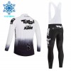 Completo Maglia ML + Pantaloncino con bretelle ML 2026 Tirol KTM Winter Invernale Bianco