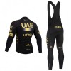 Completo Maglia ML + Pantaloncino con bretelle ML 2026 UAE TEAM EMIRATES XRG Giallo