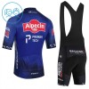 Completo Maglia + Pantaloncino con bretelle 2026 Alpecin Premier Tech Manica Corta Blu Bambini