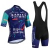 Completo Maglia + Pantaloncino con bretelle 2026 Bahrain Victorious Manica Corta Blu Completo Maglia + Pantaloncino con bretelle 2026 Bahrain Victorious Manica Corta Blu