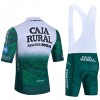 Completo Maglia + Pantaloncino con bretelle 2026 Caja Rural Seguros RGA Manica Corta Verde
