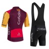 Completo Maglia + Pantaloncino con bretelle 2026 Cofidis Manica Corta Rosso