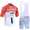 Completo Maglia + Pantaloncino con bretelle 2026 INEOS Grenadiers Manica Corta Rosso