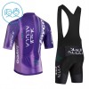 Completo Maglia + Pantaloncino con bretelle 2026 Jayco Alula Purple Manica Corta Bambini