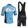 Completo Maglia + Pantaloncino con bretelle 2026 Omega Pharma Manica Corta Blu